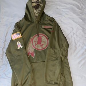 Nike NFL Military Appreciation Hoodie (Washington Redskins).